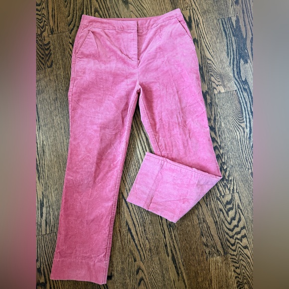 Boden pink corduroy cords pants straight leg 8 - Picture 2 of 7